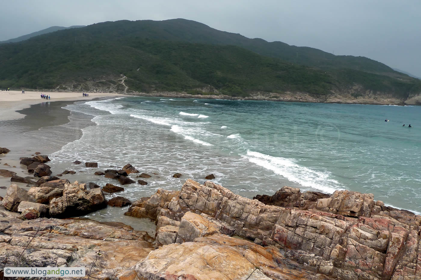 Maclehose Trail 2 - San Wan beach